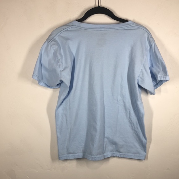 Vans light blue Off the Wall tee size large - Picture 5 of 6